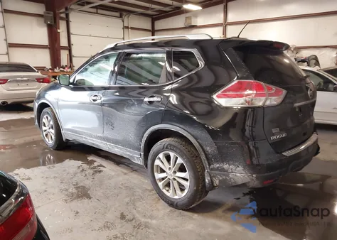 2016 Nissan Rogue Sv z USA, uszkodzony, nr VIN KNMAT2MV4GP649251